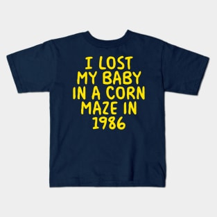 corn maze Kids T-Shirt